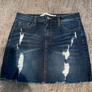 Jean skirt